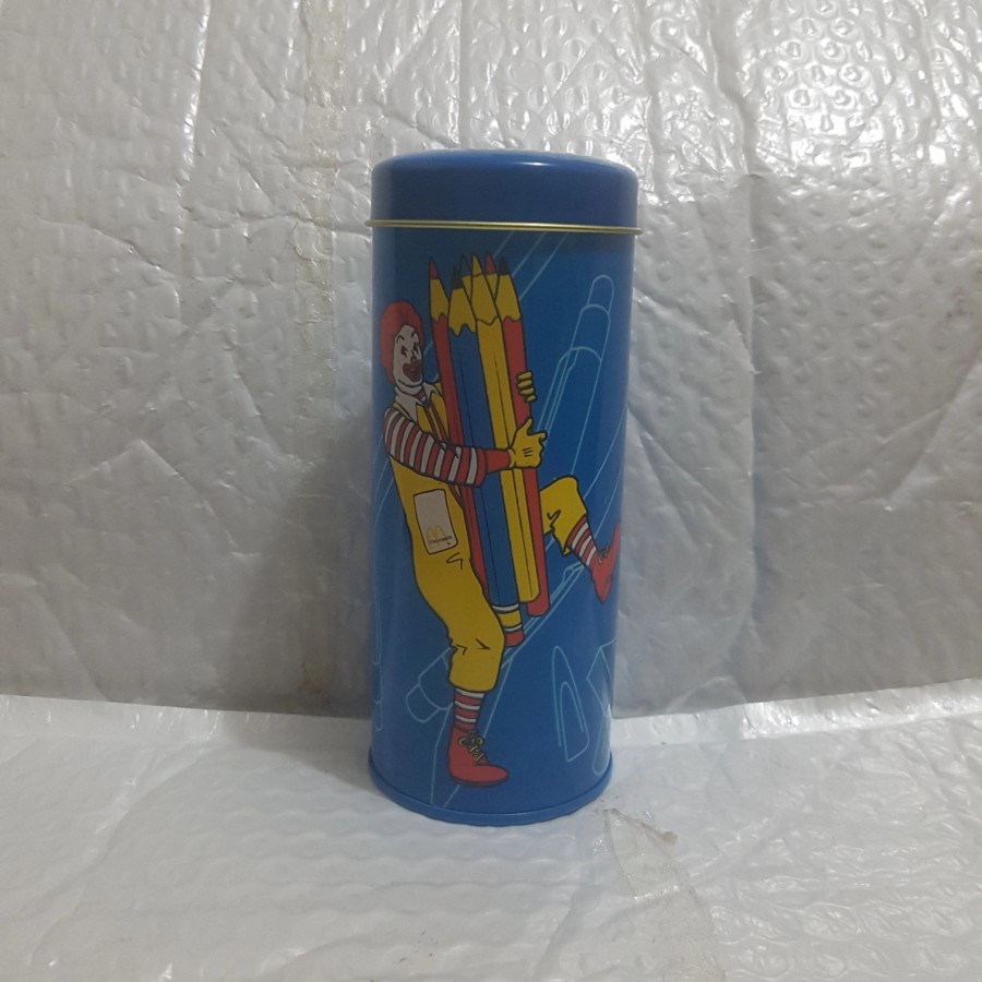 

Tempat Pensil Pulpen Anak Sekolah Besi Action Figure Mcdonalds Jadul