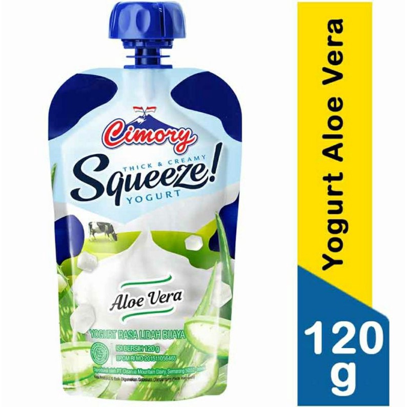 

Cimory Yoghurt Squeeze Aloe Vera 120G