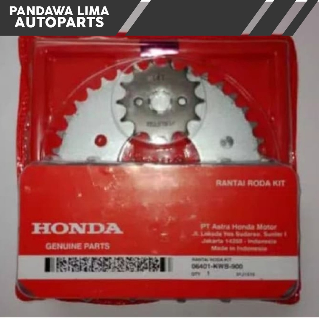 GEAR SET HONDA REVO ABSOLUTE BLADE LAMA ORI HGP