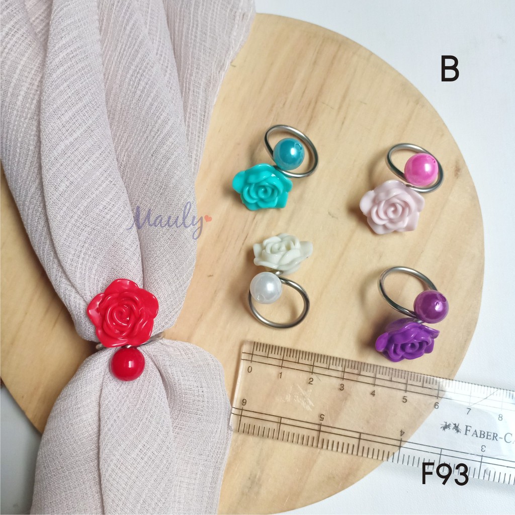 ring hijab mutiara cincin jilbab