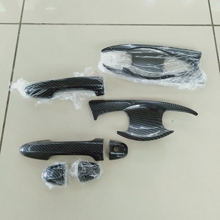 PAKET HANDLE COVER TANKI &amp; OUTER CARBON MOBIL ALL NEW INNOVA REBORN 2016-2021