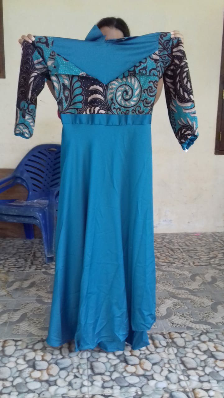 Couple Batik Keluarga Gamis Lonceng Model Jazz Gamis Jazzy Couple Gamis Batik Grosir Batik Murah