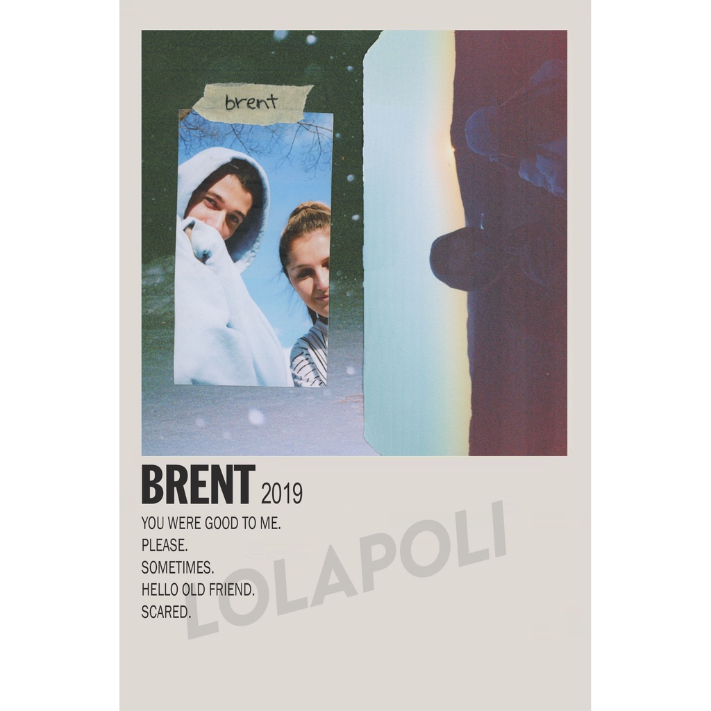 Poster Cover Album Brent - Jeremy Zucker