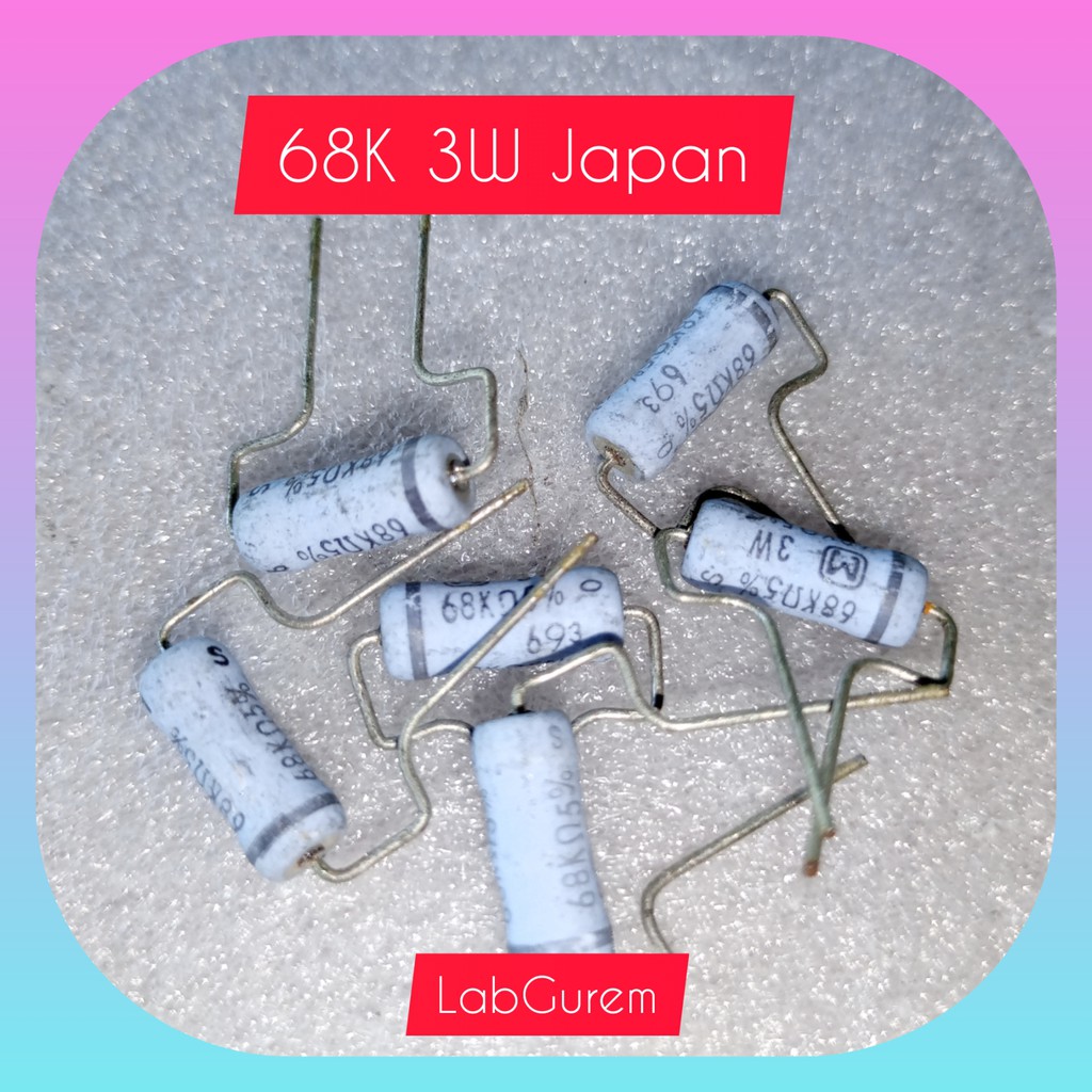 RESISTOR 3W 68K JAPAN