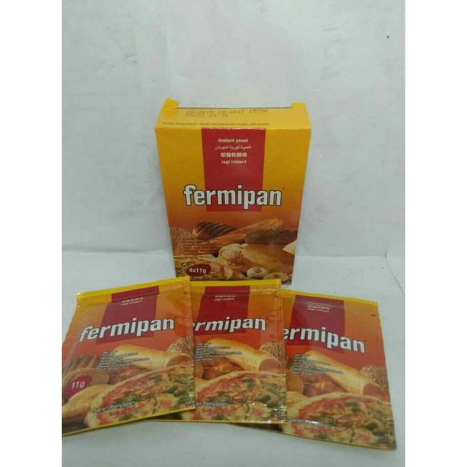 

Fermipan, ragi, yeast sachetan 11gram STOK TERBATAS