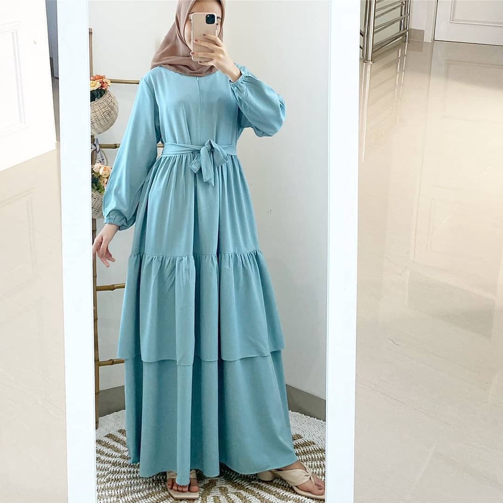 Halwa GAMIS MUSLIM MURAH gamismurah gamiswanita gamismuslim gamistermurah gamisterbaru QWER-4