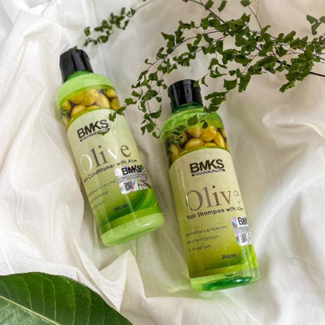 ✨ AKU MURAH ✨Paket BMKS Olive ( Shampoo + Conditioner + Hair Tonic)