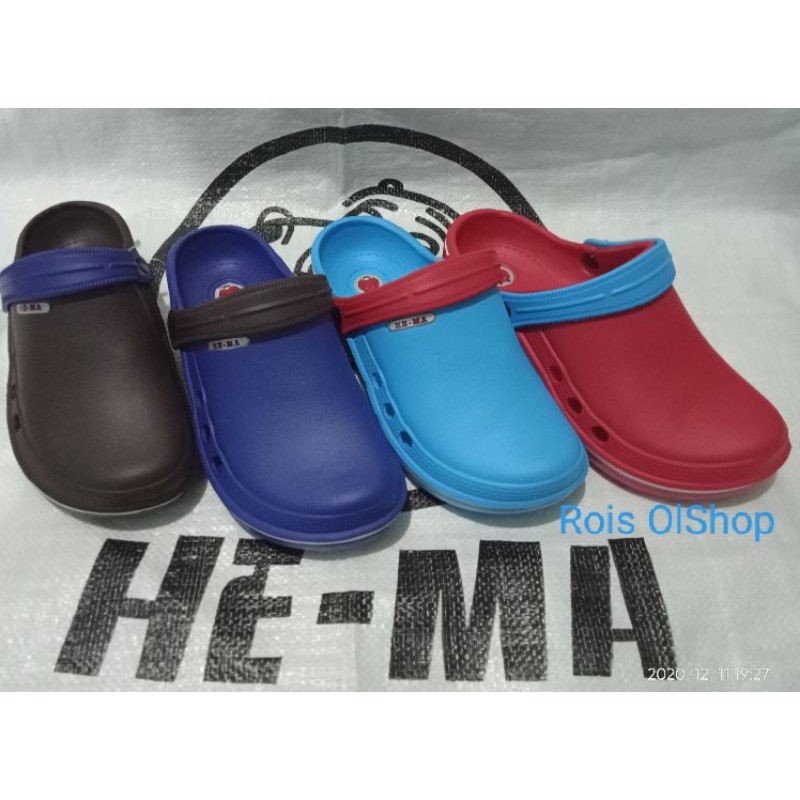 Sandal Baim putih / Medis / Dokter / Merk Komin / Merk HeMa size 36-44