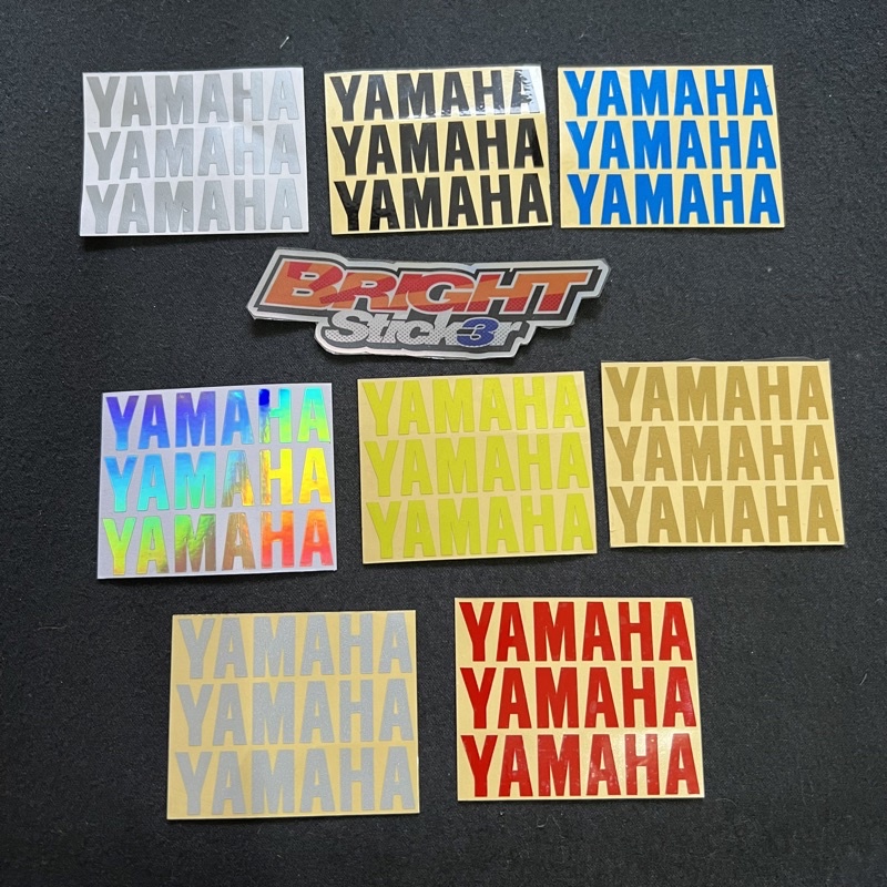 STICKER STIKER YAMAHA 6 CM CUTTING