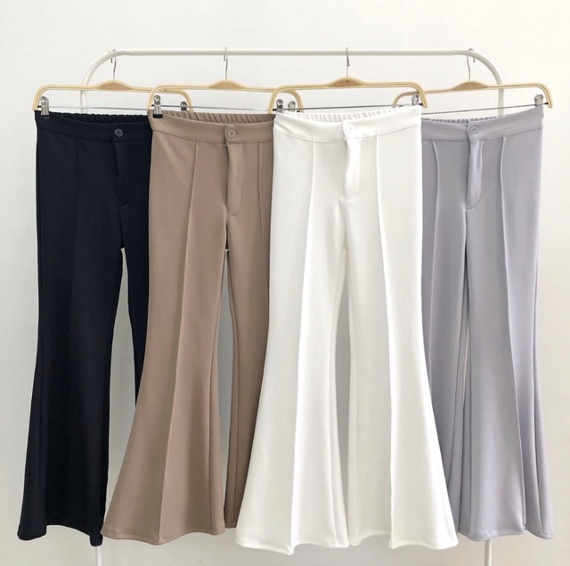 CELANA CUTBRAY ZARA Bahan scuba IMPORT / Cutbray pants / celana bahan wanita / celana kantor palazo