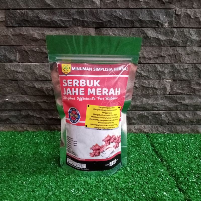 

Simplisia Herbal Serbuk Jahe merah