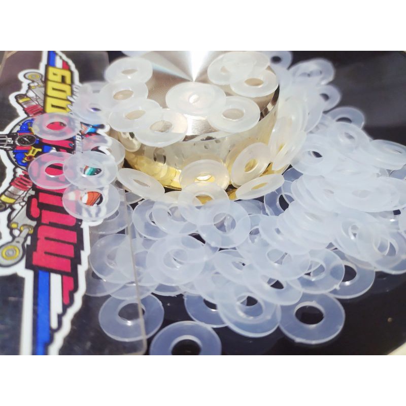RING BAUT BODI BODY FAIRING WHINDSHIEL WHINSIL WASHER KECIL RING PLASTIK RING NYLON NILON M5 BAUT FA