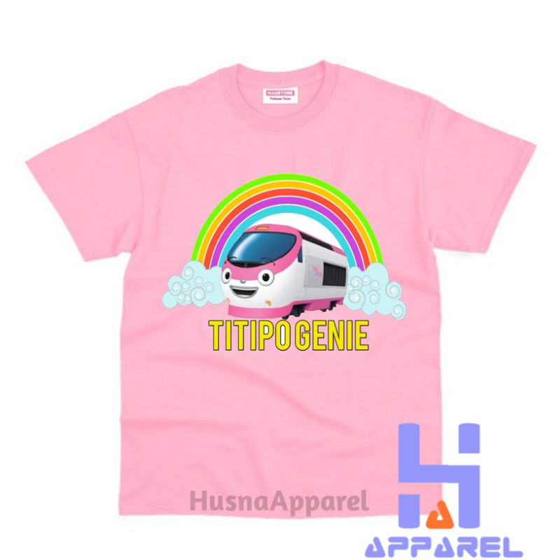 BAJU ANAK KAOS ANAK TITIPO GENIE KERETA