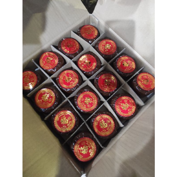 kue keranjang kotak / dodol china Ny. tjong 1kg isi 4 dengan kotak