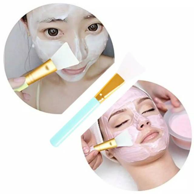 Kuas Masker Silikon / Silicone Brush Mask / Kuas Masker Jelly