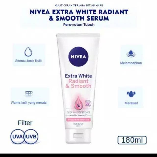 Nivea Body Serum Radiant & Smooth
