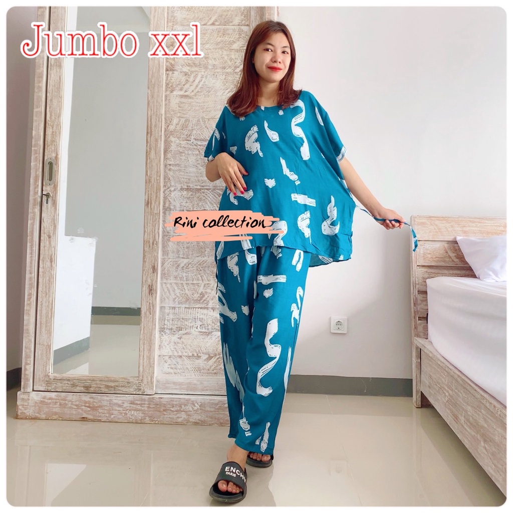 Babydoll Bali Panjang Jumbo