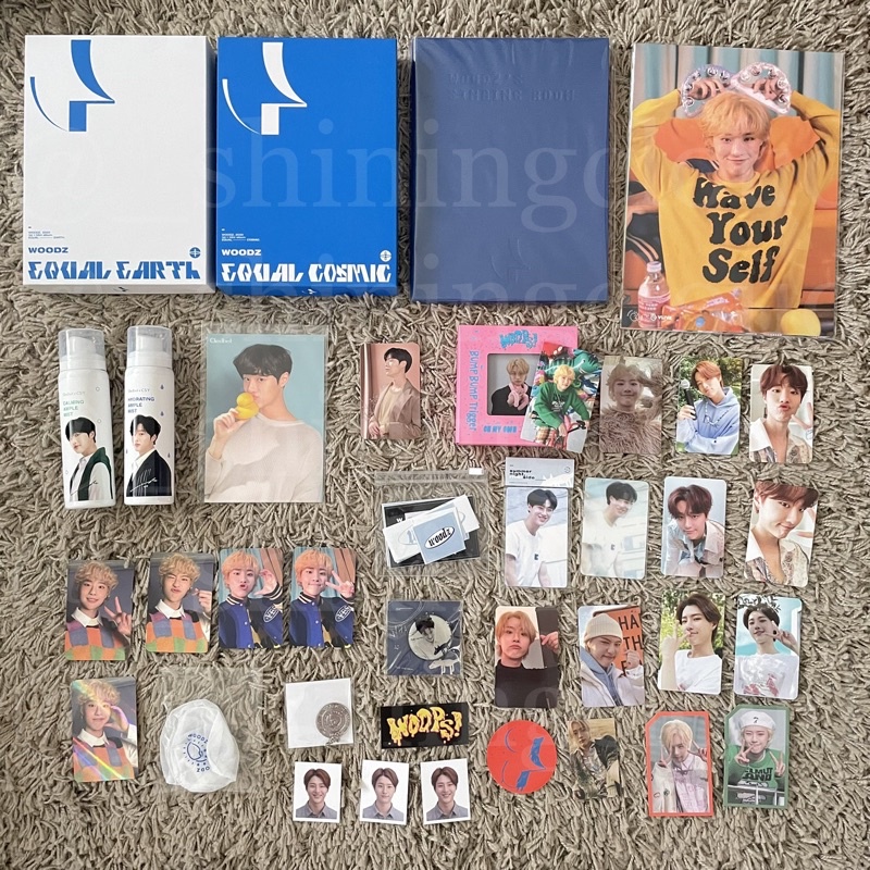 WOODZ - Equal Album Sticker PC Photocard Photo ID Cho Seungyoun Bump Bump Kihno Fankit Cledbel CSY