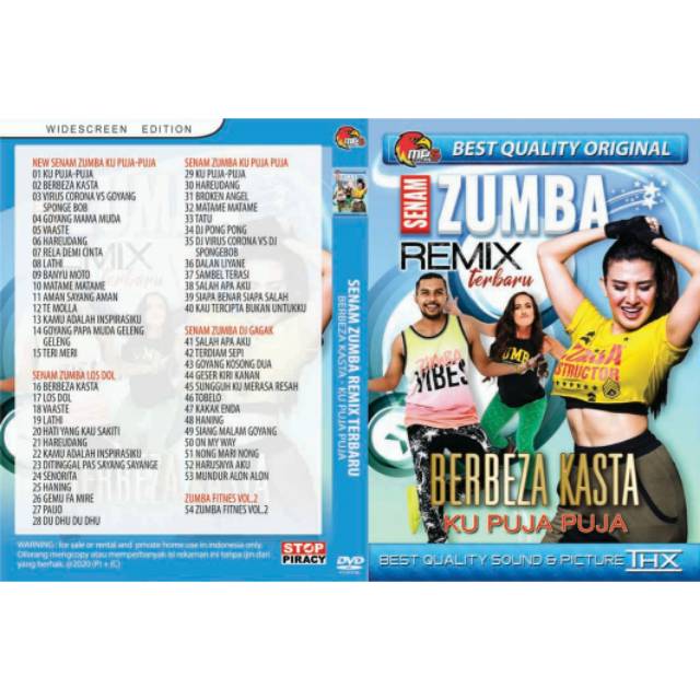 Kaset  SENAM ZUMBA REMIX TERBARU