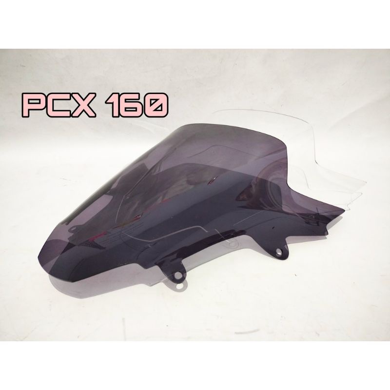 WINDSHIELD VISOR ALL NEW HONDA PCX 160 NEW 2021 MODEL OVAL 3MM