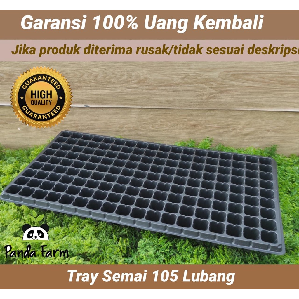 Tray semai pot tray bibit tanaman - hidroponik