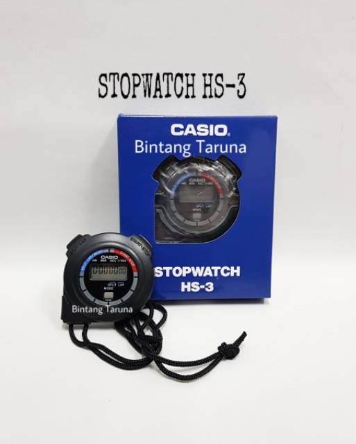 Stopwach Casio HS-3 Stopwatch Casio HS3 Stop Watch Casio HS-3 ORIGINAL