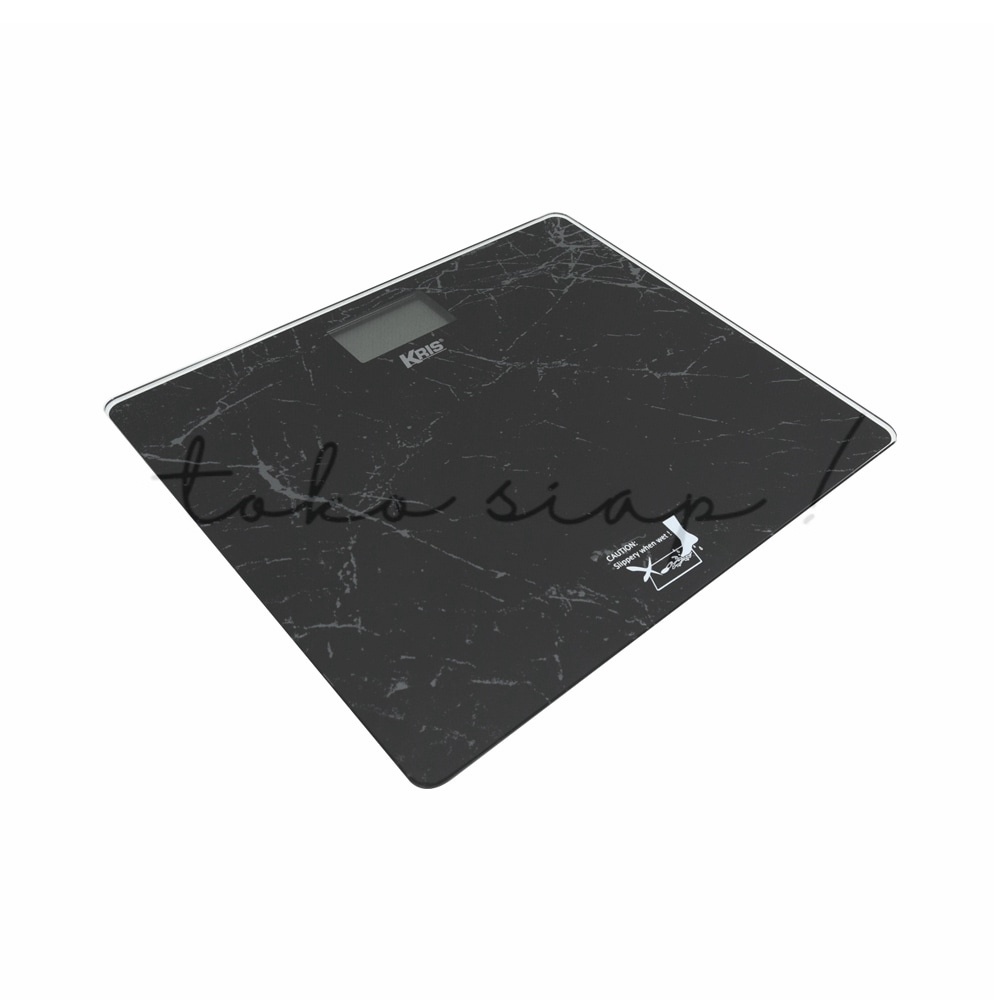 Tokosiap ORIGINAL Kris Timbangan Badan Digital S875 - Hitam