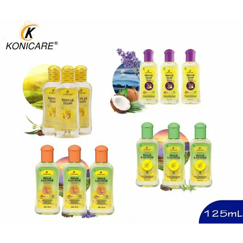 KONICARE MINYAK TELON 125ML || Exp Jan 2025