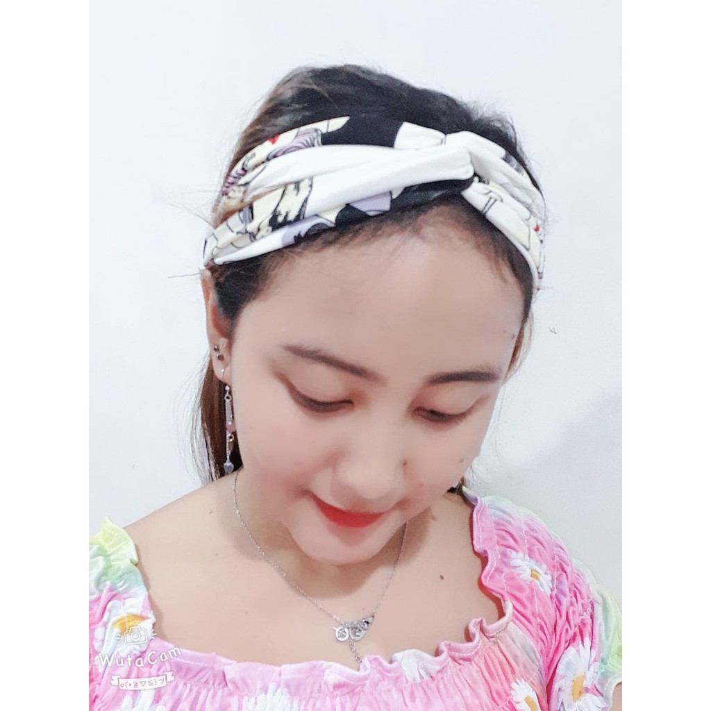 Bando Wanita / Bandana Simpul Korea Wanita / Headband Korea