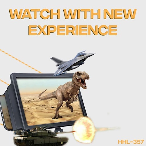 Diskon !!! Kaca Pembesar Layar HP 3d F2 ENLARGED / Enlarger Screen Mobile 3D / Kaca Pembesar Layar H