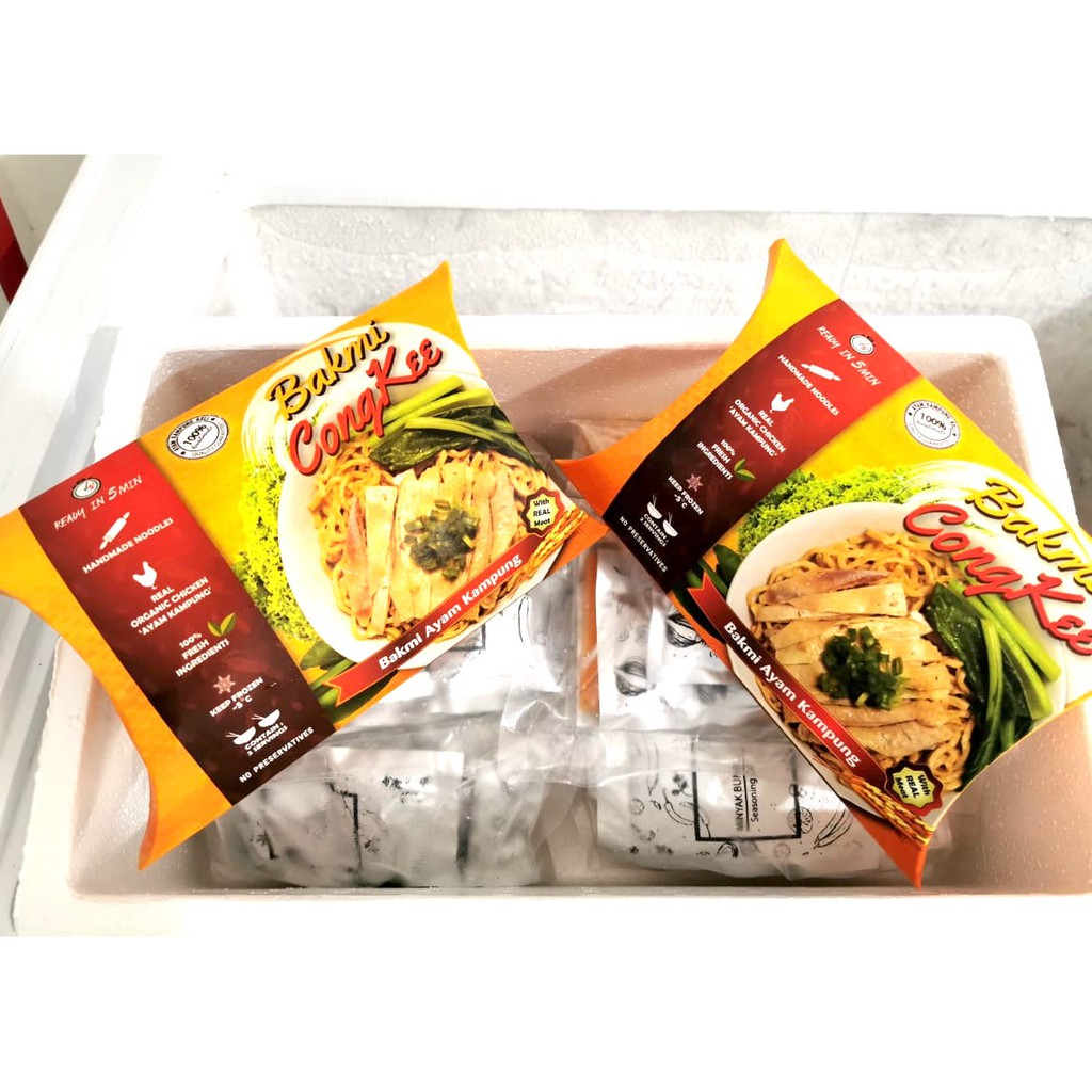 

Bakmi CongKee Frozen Noodles isi 8 pax / 16 porsi (Khusus Luar Jakarta)