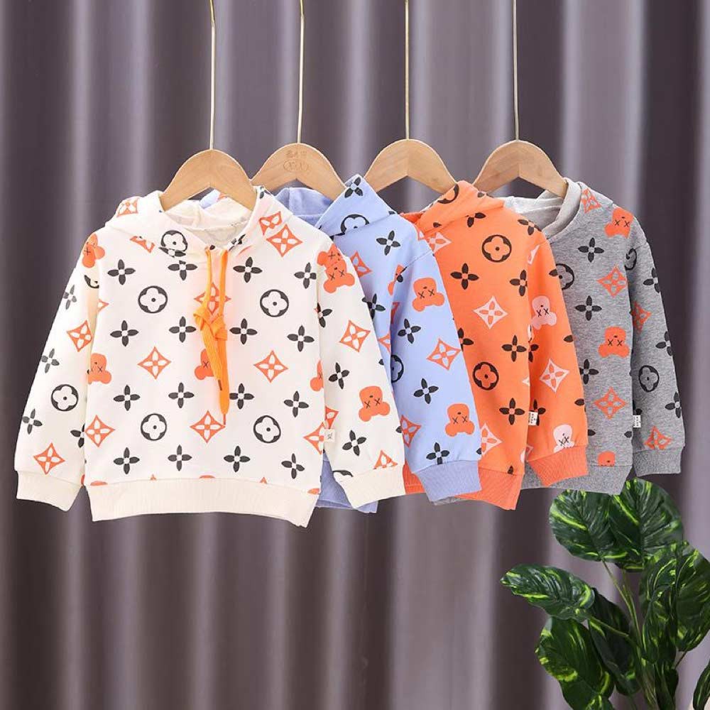 Hoodie [ Putih ] Baju Jaket Fashion Anak Laki-laki &amp; Perempuan [ Usia 2 - 5 Tahun ] HM777