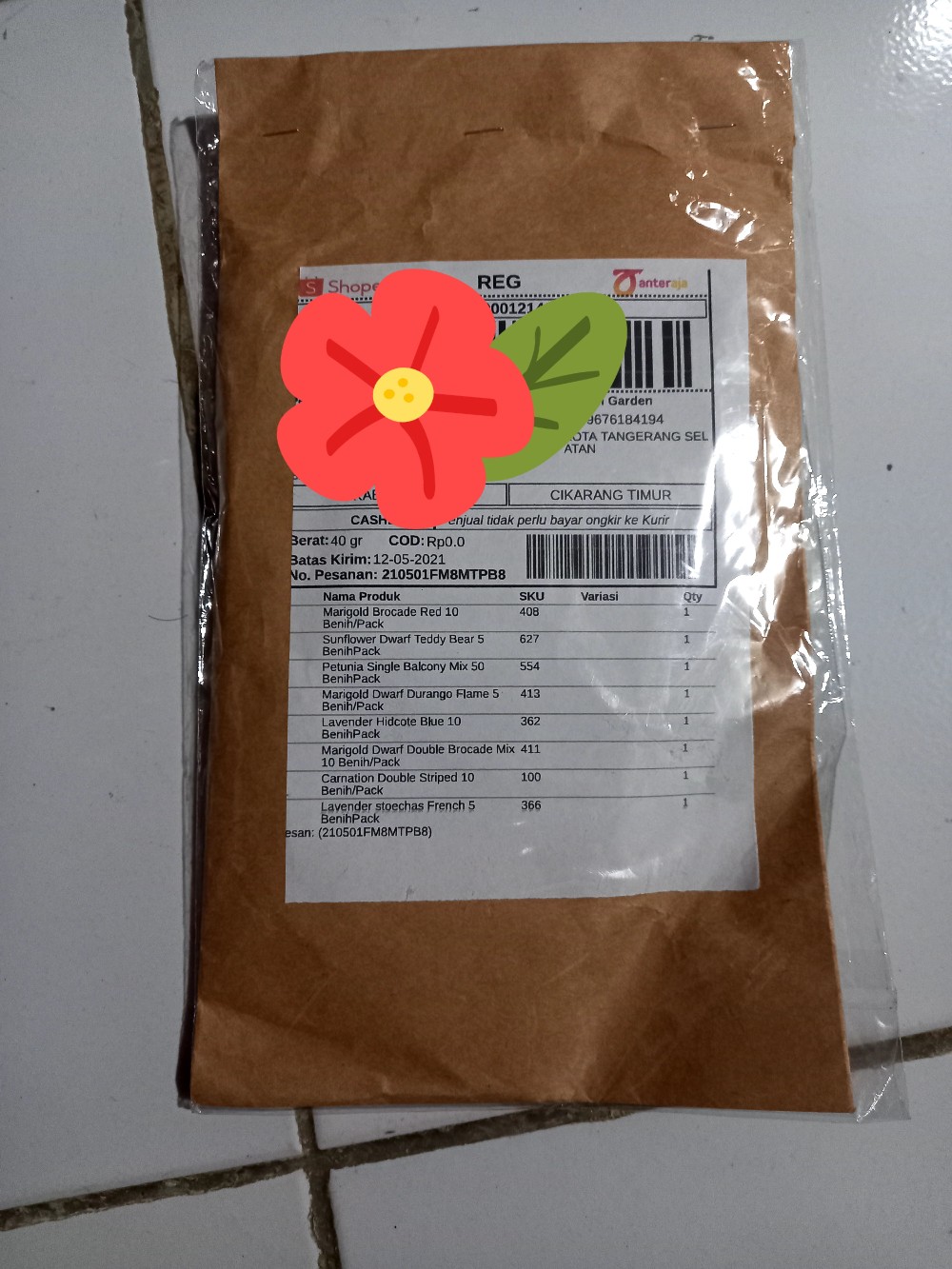 Lavender Hidcote Blue 10 Biji (benih Biji Bibit Tanaman Bunga)