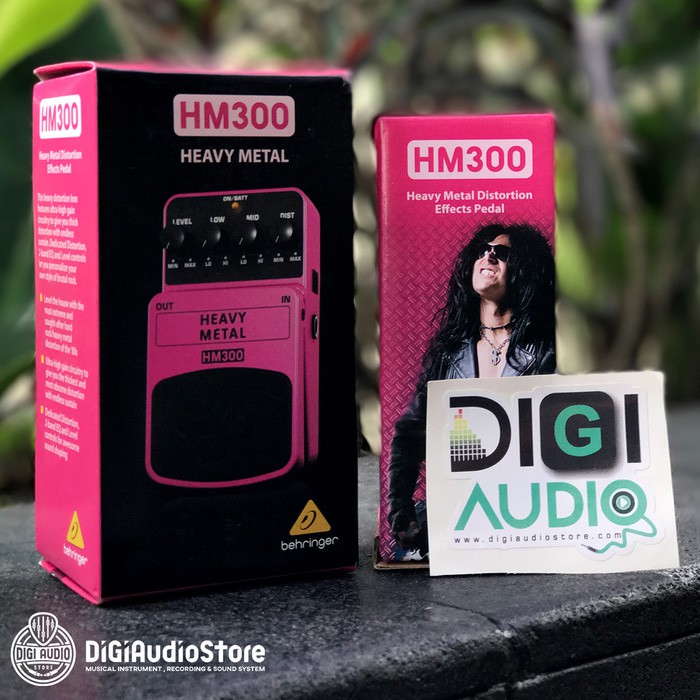 BEHRINGER HEAVY METAL HM300 [ HM 300 ] Efek Pedal GITAR Stompbox