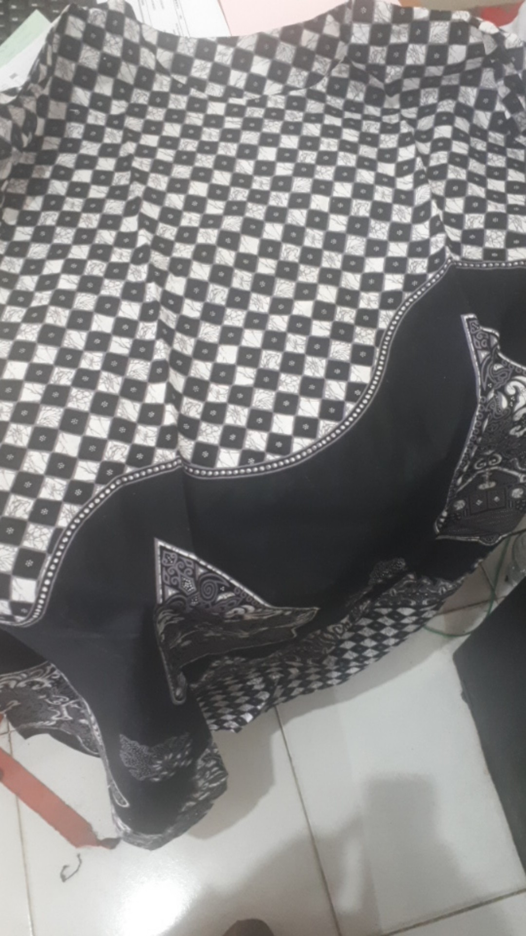 Batik Tunik Ziggy Wayang Tunik Batik Tunic Ziggy Wayang Modern Seragam Kantor