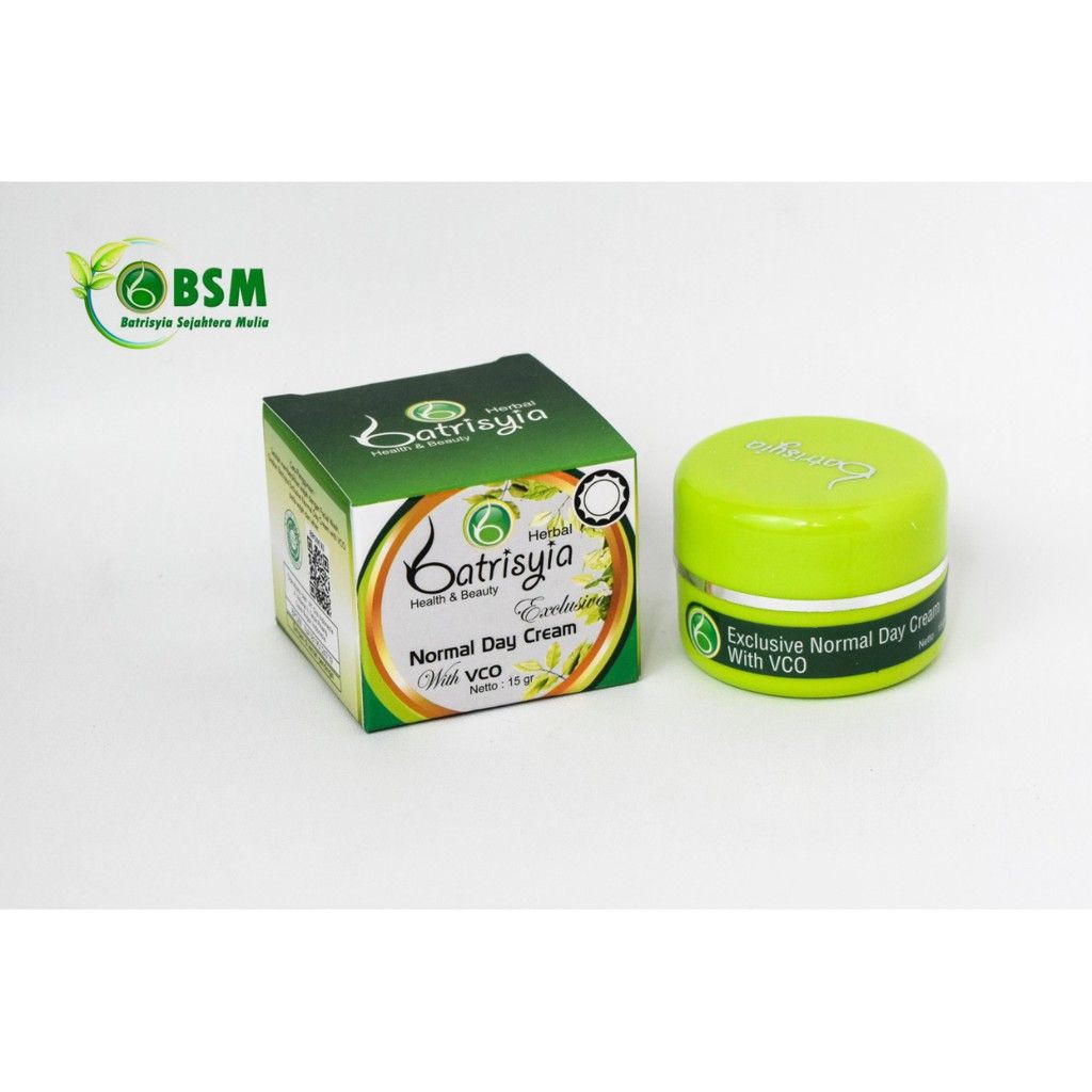 

cream exclusive normal day batrisyia herbal