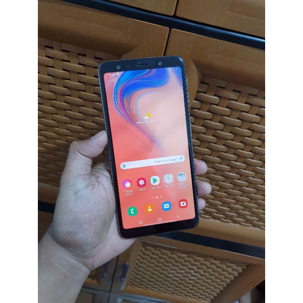 Handphone Hp Samsung Galaxy A7 2018 4/64 Second Seken Bekas Murah