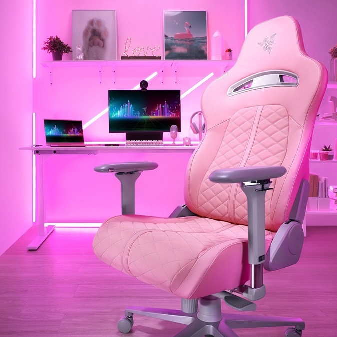 Razer Enki - Quartz / Gaming Chair Original / Kursi Gaming