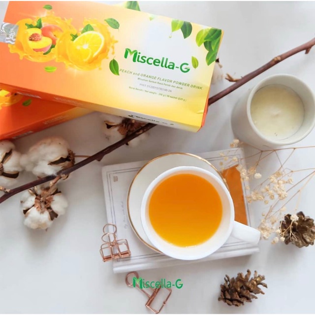 Miscella-G Collagen Drink BPOM 100% Original FREE PENGADUK AKRILIK