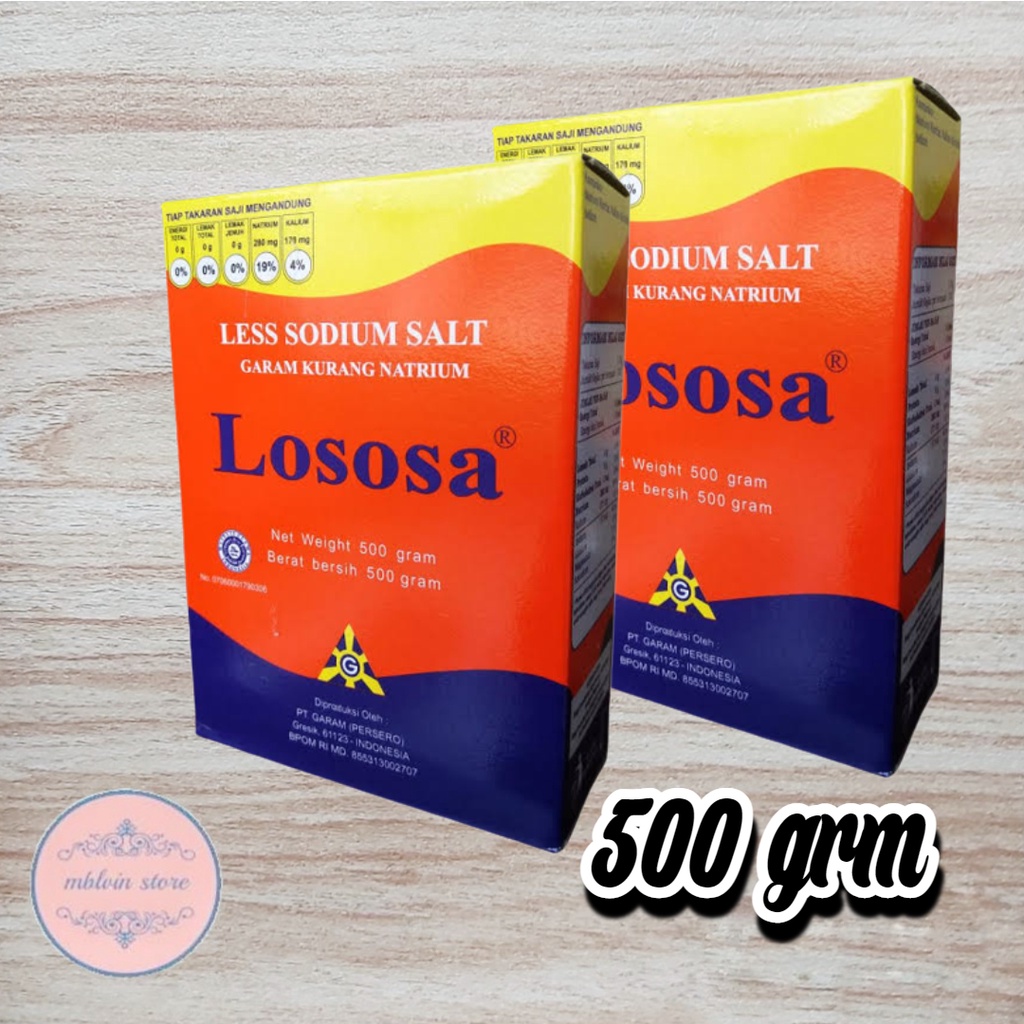 

Lososa 500g Garam Diet Rendah Natrium