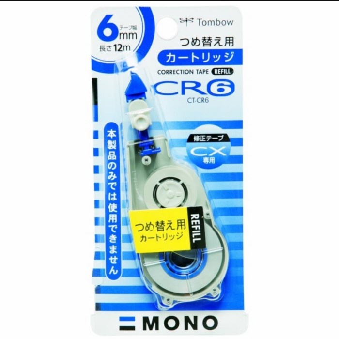 

Jualan Refill Tipex Tombow Mono Cr6 Isi Ulang Tip Ex Made In Japan Gilaa!!!