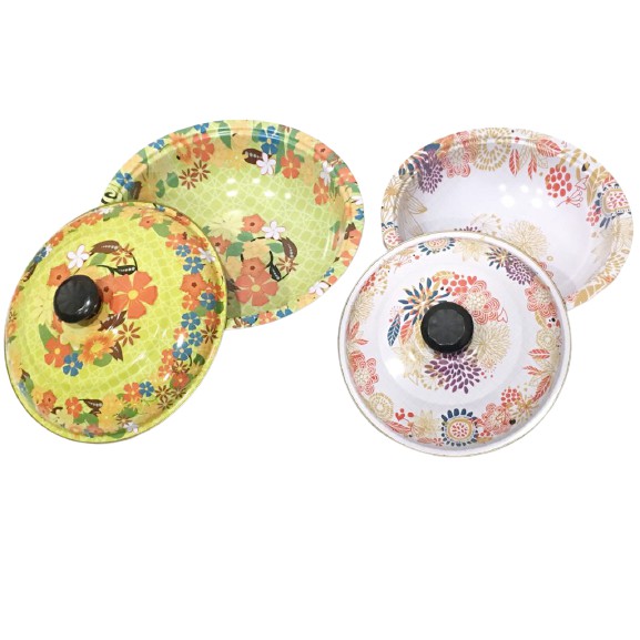 WASKOM/BASKOM TUTUP WARNA MOTIF BUNGA