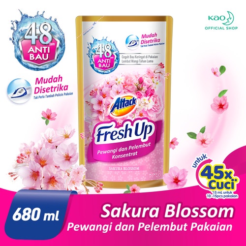 attack fresh up sakura blossom pouch 680
