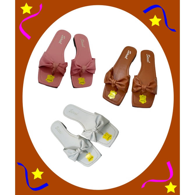 Sandal Teplek Lipat Wanita /Sendal Teplek Model Lipat Silang /Sendal Wanita Dewasa Terbaru