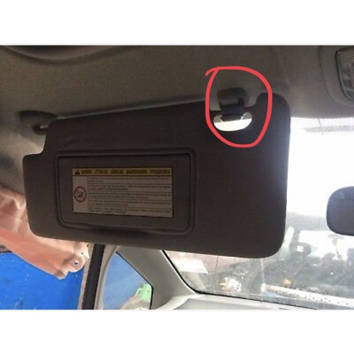 Holder Sunvisor Honda Civic Ferio,Jazz GD3,City GD8,Crv,Stream,Odyssey