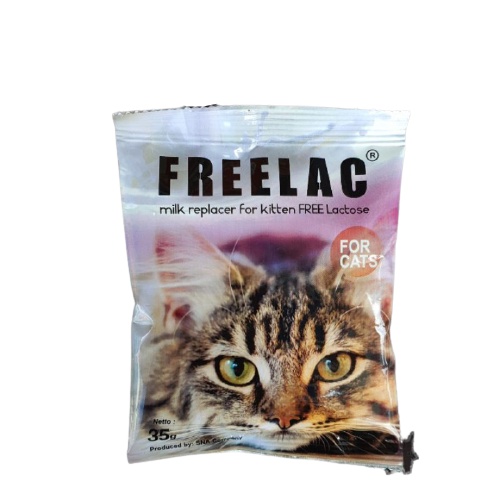 Susu Anak Kucing Kitten FREELAC 35 Gram / Cat Milk Murah