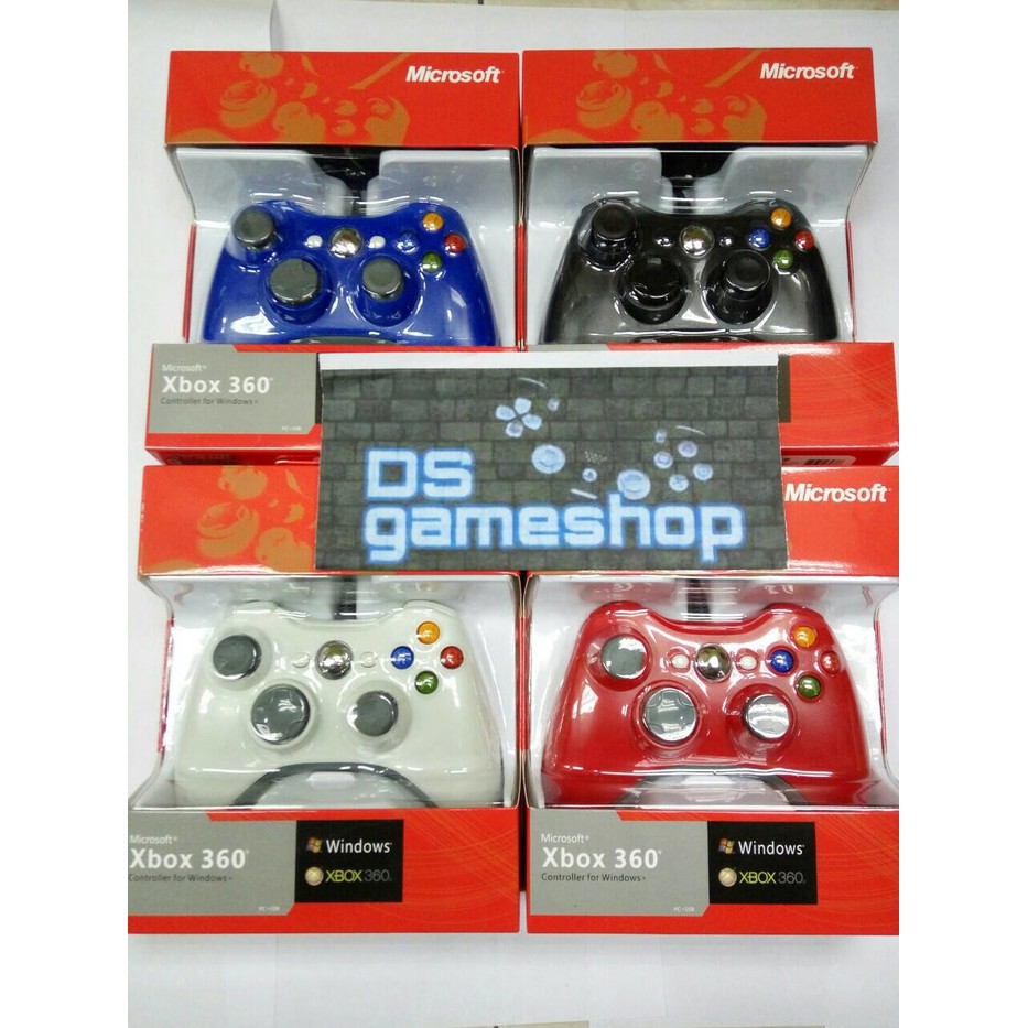 Gaming lancar jaya,,,    stik / stick xbox kabel /wired xbox 360/pc ori pabrik