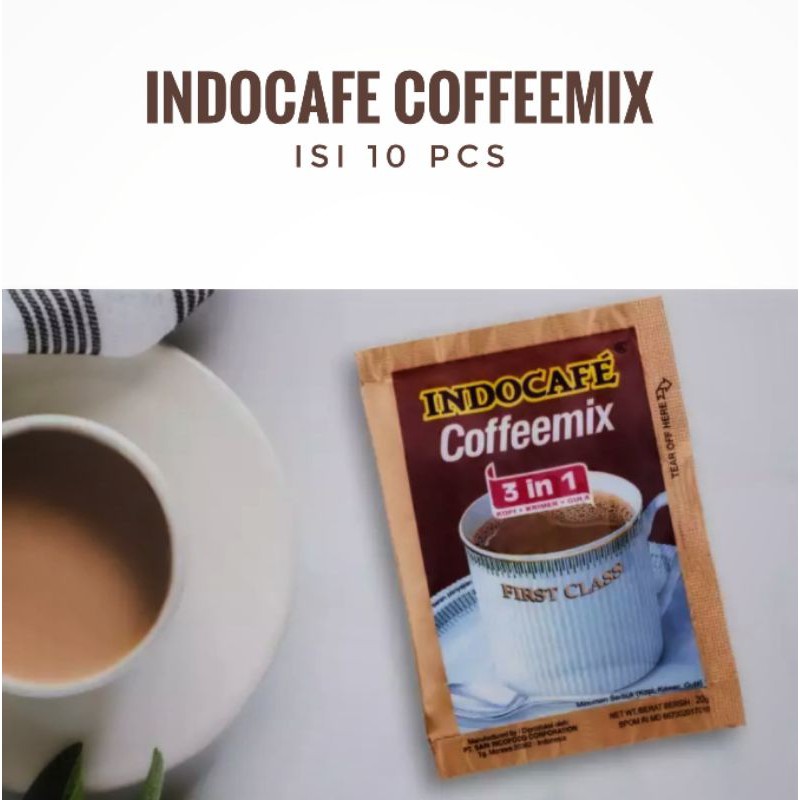 

INDOCAFE MIX 3 IN 3 10 PCSX20GR