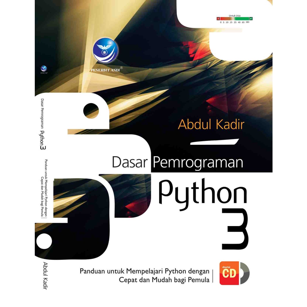 

Buku Dasar Pemrograman Python 3 + cd - Abdul Kadir