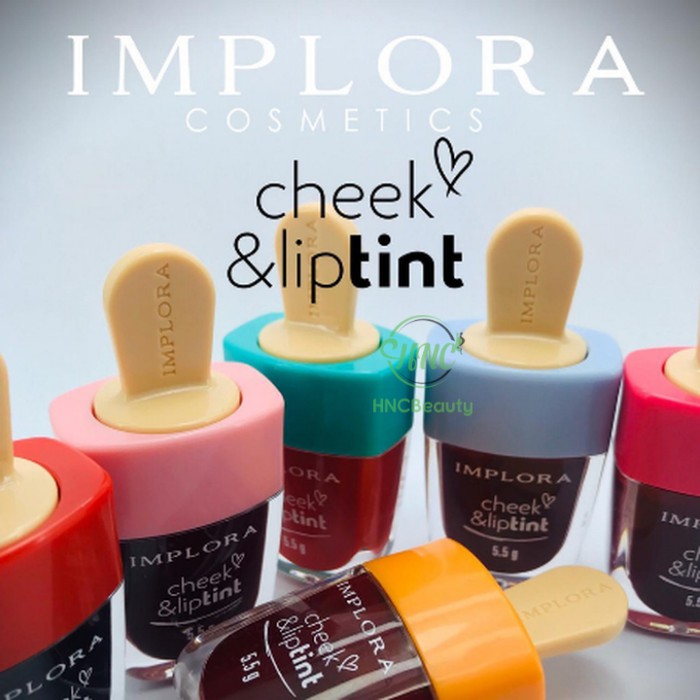 𝐑𝐀𝐃𝐘𝐒𝐀 - IMPLORA Cheek &amp; Liptint | Lip Tint | Ice Cream 5.5gr